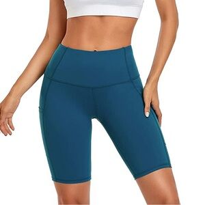 Oalka Workout Shorts with Pockets